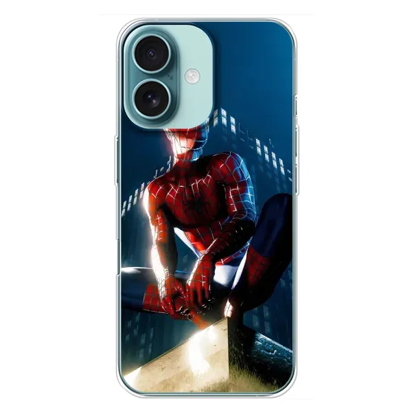 Чехол с рисунком «Паук на доме» для iPhone 16 Plus Чехол с рисунком «Паук на доме» для iPhone 16 Plus