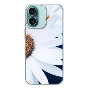 Чехол с ромашками на iPhone 16 Plus (Пол ромашки)