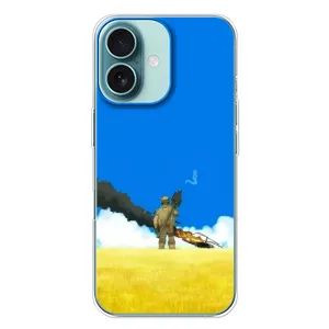 Чехлы на военную тематику для iPhone 16 Plus (Попадание)