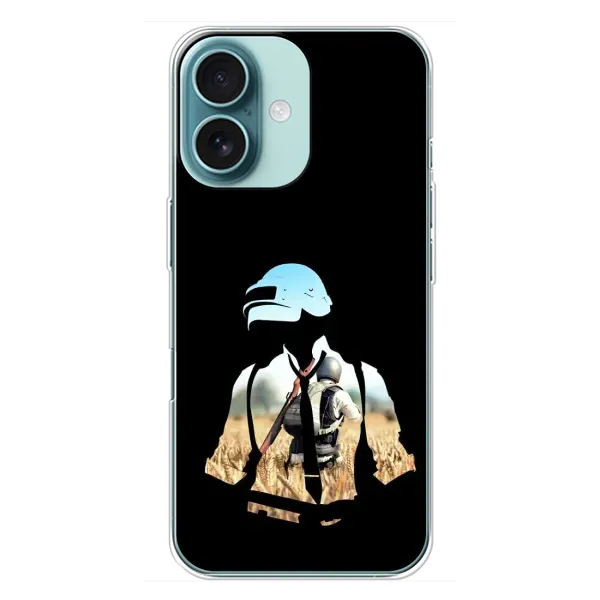 Чехол с рисунком «Пубг мен» для iPhone 16 Plus Чехол с рисунком «Пубг мен» для iPhone 16 Plus