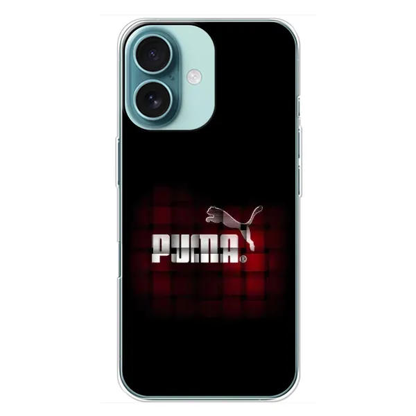 Чехол с рисунком «PUMA стиль» для iPhone 16 Plus Чехол с рисунком «PUMA стиль» для iPhone 16 Plus