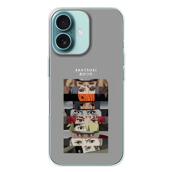 Чехол с рисунком «Разноцветные глаза» для iPhone 16 Plus Чехол с рисунком «Разноцветные глаза» для iPhone 16 Plus
