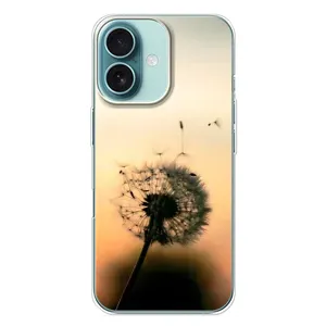 Силиконовый Чехол с одуванчиками на iPhone 16 Plus (Роздумаханый одуванчик)