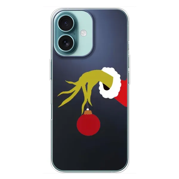 Чехол с рисунком «Рука Гринча» для iPhone 16 Plus