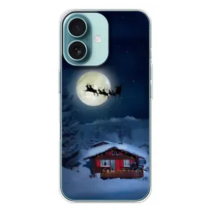 Чехол Санта Клаус для iPhone 16 Plus (Санта)