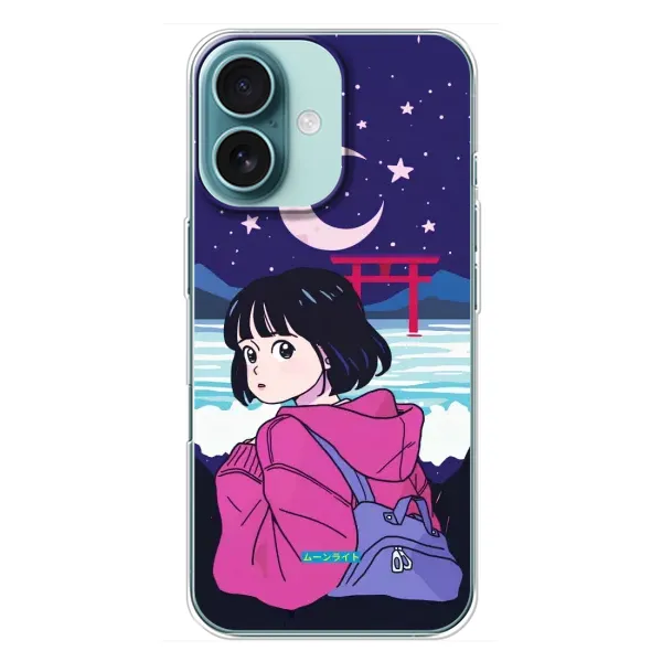 Чехол с рисунком «Синобу Миякэ» для iPhone 16 Plus Чехол с рисунком «Синобу Миякэ» для iPhone 16 Plus