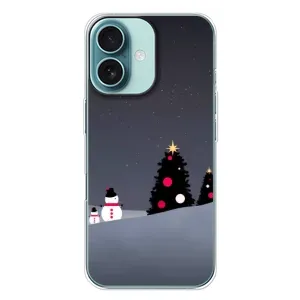 Чохли на Новий Рік iPhone 16 Plus (Сніговички)
