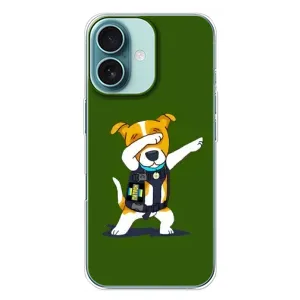 Чехол с принтом Собаки Патрон для iPhone 16 Plus (Собака Патрон)