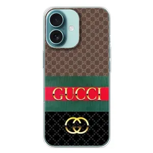 Чехлы Бренд GUCCI для iPhone 16 Plus (Стиль GUCCI)