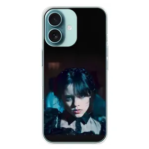 Чехлы с принтом Уэнсдей на iPhone 16 Plus (Танец Уэнсдей)