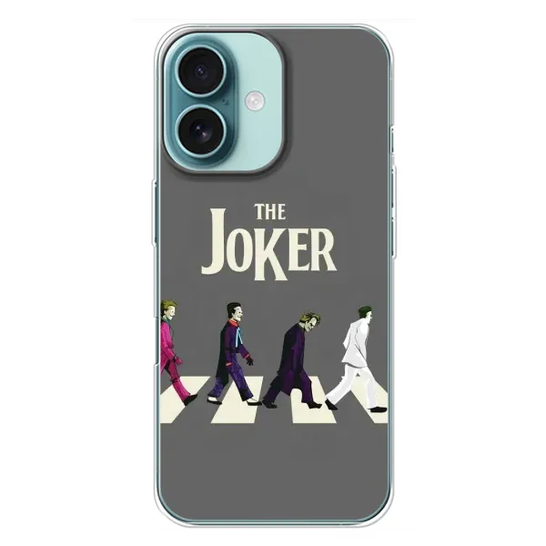Чохол з малюнком «The Joker» для iPhone 16 Plus Чохол з малюнком «The Joker» для iPhone 16 Plus