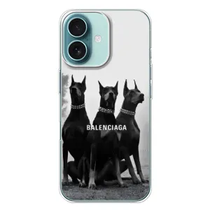 Чохол ДОБЕРМАН для iPhone 16 Plus (Три добермана)