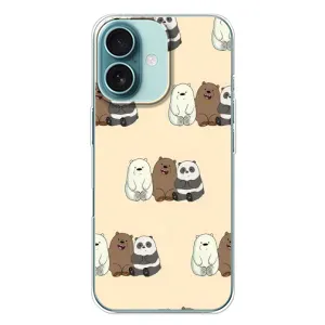 Аксессуары Чехлы с изображением разных животных для iPhone 16 Plus