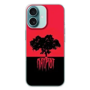 Чехлы УПА (Красно-Чёрный) на iPhone 16 Plus (УПА Патриот)