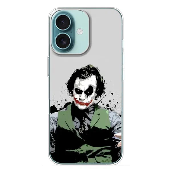 Чохол з малюнком «Погляд Джокера» для iPhone 16 Plus Чохол з малюнком «Погляд Джокера» для iPhone 16 Plus