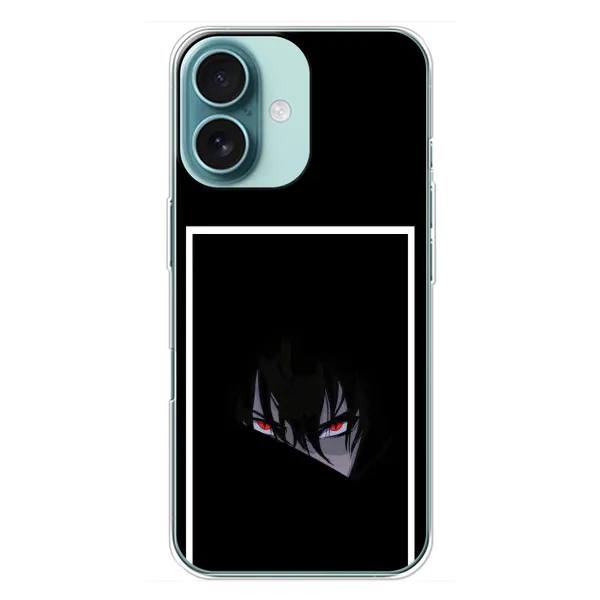 Чехол с рисунком «Взгляд Саскэ» для iPhone 16 Plus Чехол с рисунком «Взгляд Саскэ» для iPhone 16 Plus