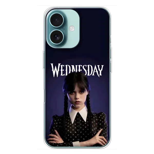 Чехол с рисунком «Wednesdey» для iPhone 16 Plus Чехол с рисунком «Wednesdey» для iPhone 16 Plus