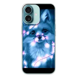 Чохол з Лисичкою для iPhone 16 Plus (Яскрава Лисиця)
