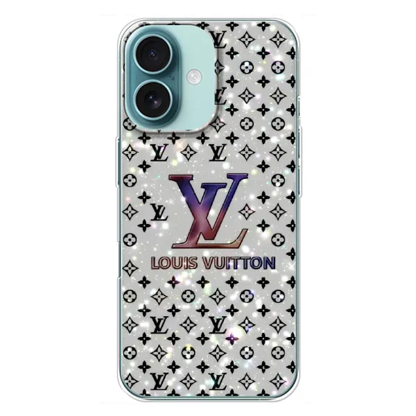 Чехол с рисунком «Яркий LV» для iPhone 16 Plus Чехол с рисунком «Яркий LV» для iPhone 16 Plus