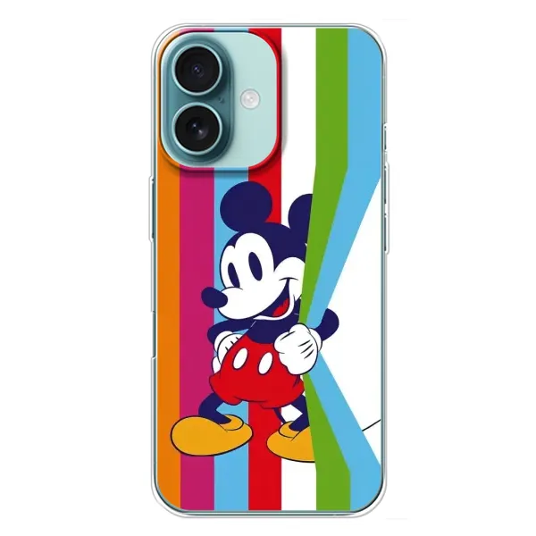Чехол с рисунком «Яркий Микки» для iPhone 16 Plus