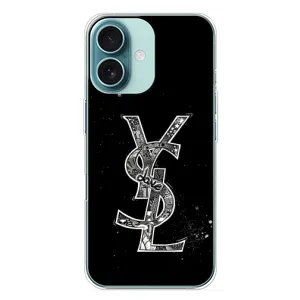 Чехол (Dior, Prada, YSL, Chanel) для iPhone 16 Plus (YSL)