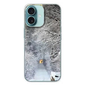 Чохли на Новий Рік iPhone 16 Plus (Хурделиця)