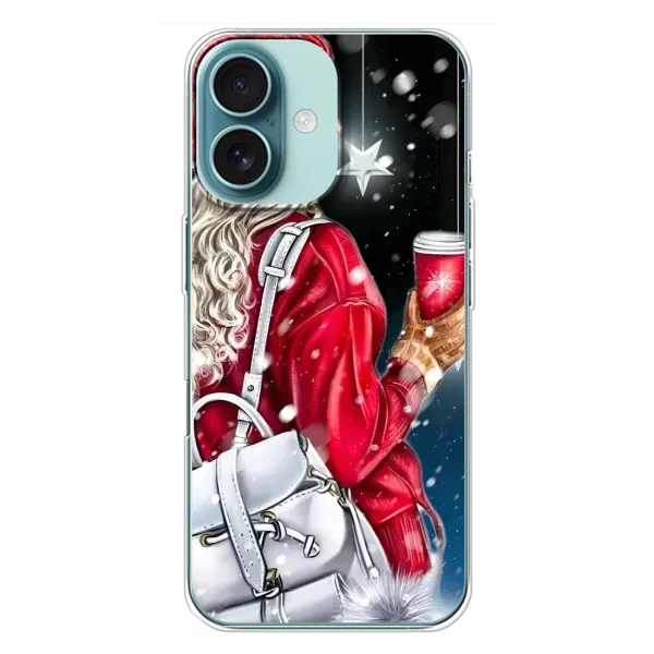 Чехол с рисунком «Зима пришла» для iPhone 16 Plus Чехол с рисунком «Зима пришла» для iPhone 16 Plus