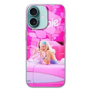 Силіконовый Чохол Барбі фільм на iPhone 16 Plus (Зставка)