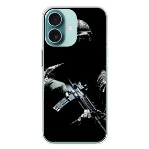 Чехол с рисунком «ЗСУ снайпер» для iPhone 16 Plus
