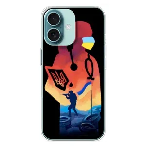 Чехол с рисунком «ЗСУ Врач» для iPhone 16 Plus