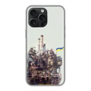 Чохли на військову тематику для iPhone 16 Pro Max (Азовсталь)