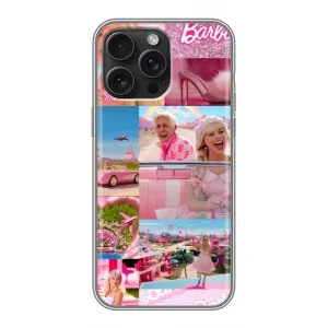 Силиконовый Чехол Барби Фильм на iPhone 16 Pro Max (Барби стиль)