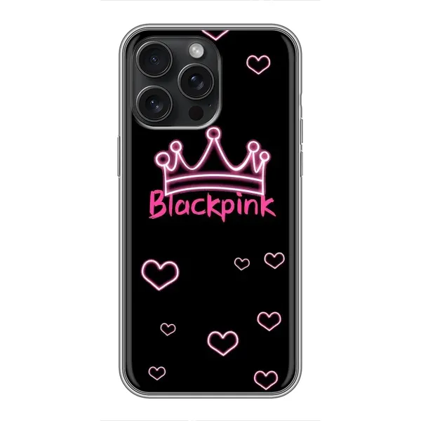 Чехол с рисунком «Блэекпинг» для iPhone 16 Pro Max
