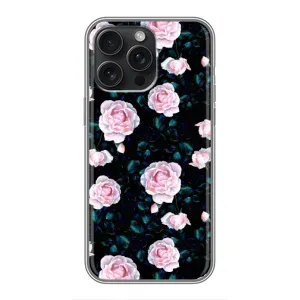 Чохли з принтом Троянд для iPhone 16 Pro Max (Чайні троянди)