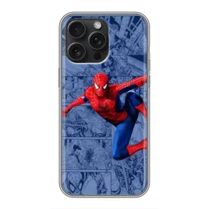 Силіконовий Чохол для iPhone 16 Pro Max (Людина павук)