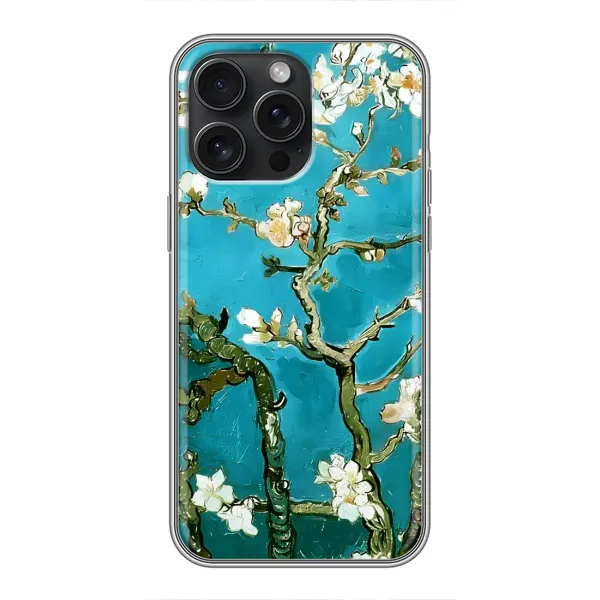 Чохол з малюнком «Цвітіння Сакури» для iPhone 16 Pro Max Чохол з малюнком «Цвітіння Сакури» для iPhone 16 Pro Max