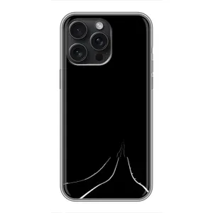 Чохол з картинками на чорному фоні для iPhone 16 Pro Max (Дорога)