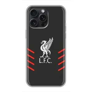 Силиконовые Чехлы принт Футбол на iPhone 16 Pro Max (Эмблема Liverpool)