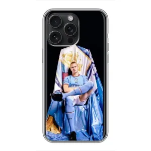 Чохли з принтом на iPhone 16 Pro Max Футболіст (футболіст Холанн)