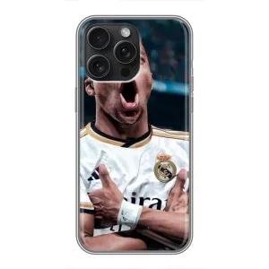 Чохол (TPU) з Футболістом на iPhone 16 Pro Max (Гол Мбаппе)
