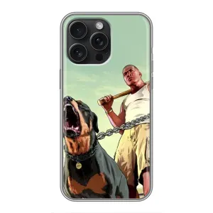 Чехол с рисунком «GTA» для iPhone 16 Pro Max