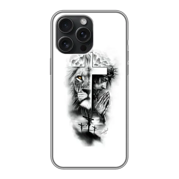 Чехол с рисунком «История Христа» для iPhone 16 Pro Max