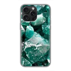 Чохол (Дорого-богато) на iPhone 16 Pro Max (Смарагд)