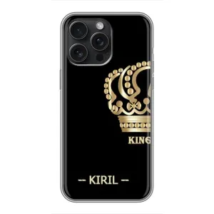 Чехол с рисунком «KIRIL» для iPhone 16 Pro Max