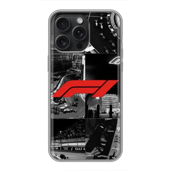Чехол с рисунком «Коллаж Формула 1» для iPhone 16 Pro Max Чехол с рисунком «Коллаж Формула 1» для iPhone 16 Pro Max