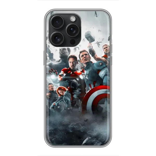 Чохол з малюнком «Команда марвел» для iPhone 16 Pro Max