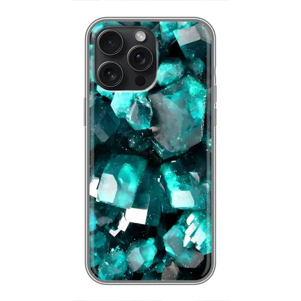 Чохол з малюнком «Кристали» для iPhone 16 Pro Max