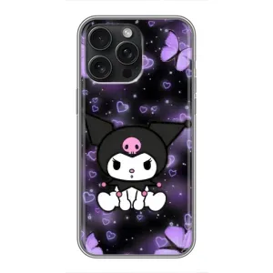Чехол с персонажем Куроми на iPhone 16 Pro Max (Куроми на черном)
