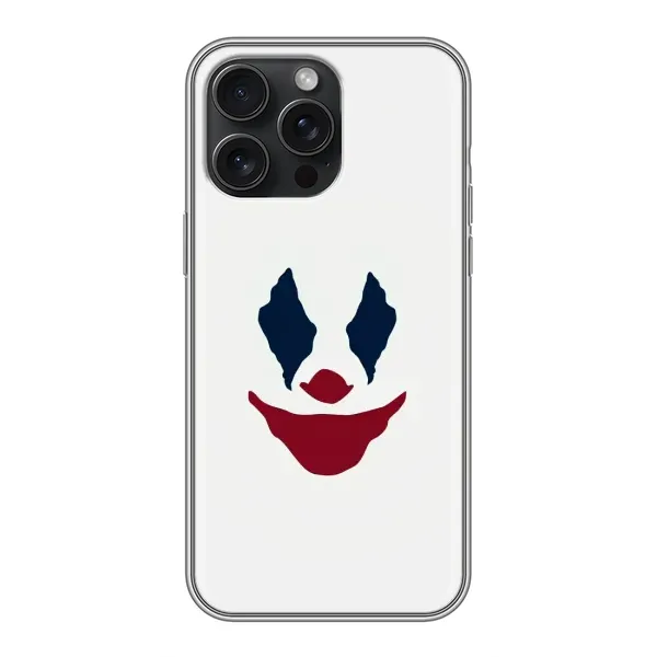 Чехол с рисунком «Лицо Джокера» для iPhone 16 Pro Max