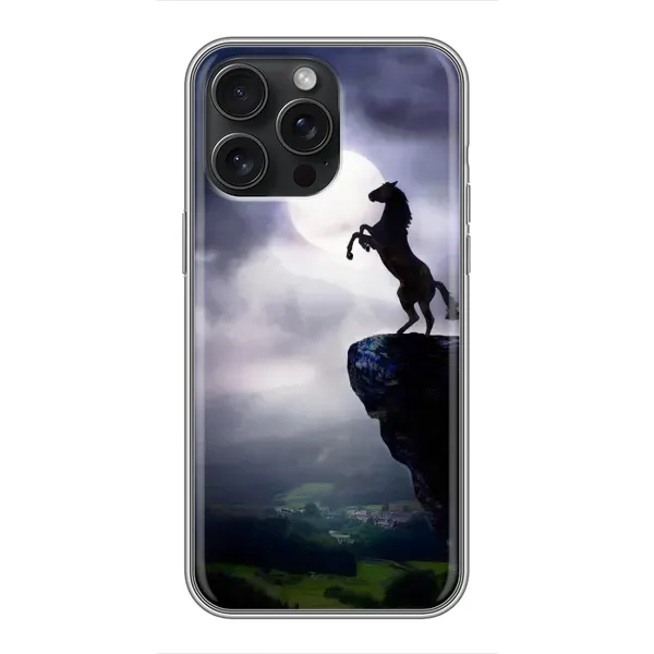 Чехол с рисунком «Лошадь» для iPhone 16 Pro Max